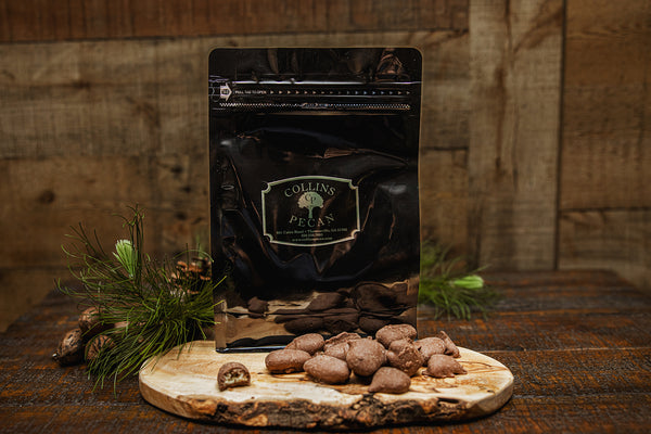 Milk Chocolate Dipped Pecans – Collins Pecan