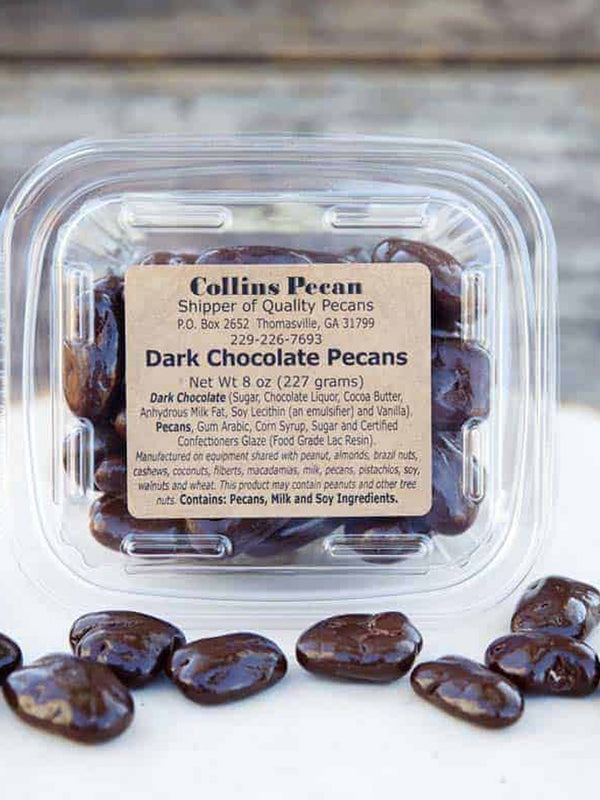 Dark Chocolate Pecans
