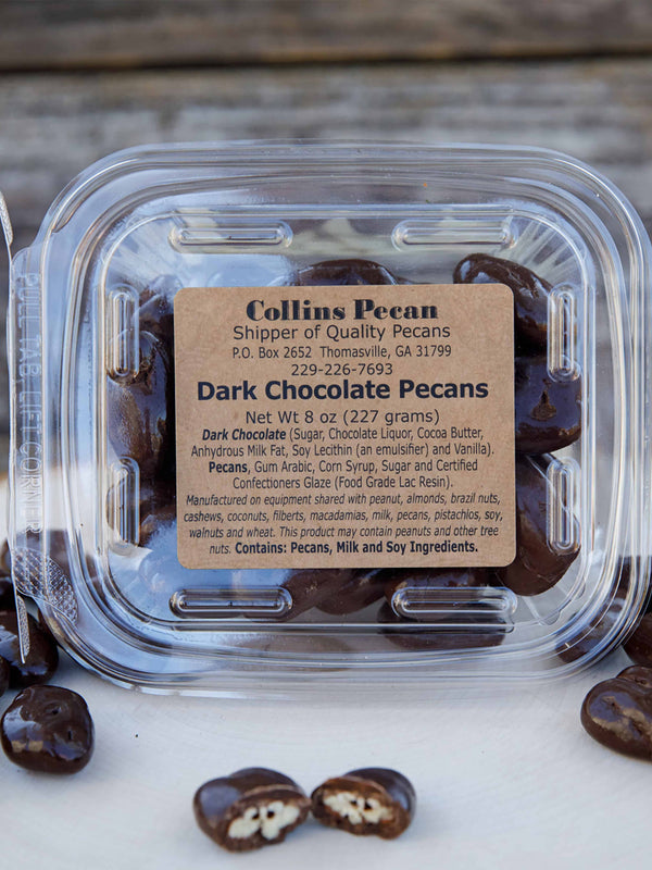 Dark Chocolate Pecans