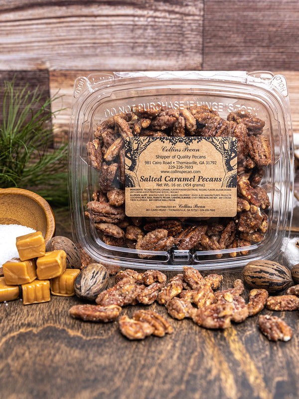 Salted Caramel Pecans