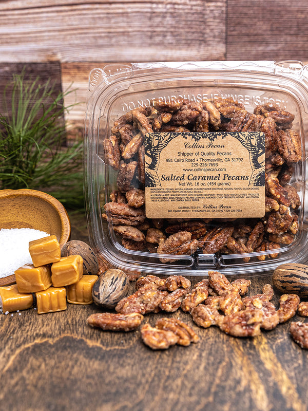 Salted Caramel Pecans