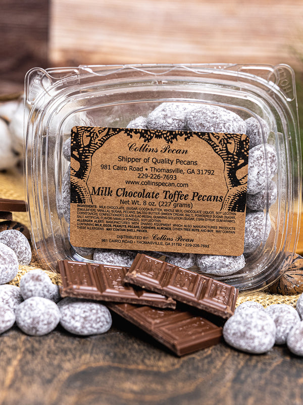 Milk Chocolate Toffee Pecans